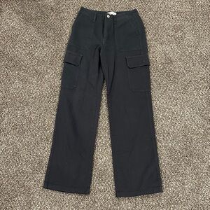 Charcoal Grey Cargo Pants
